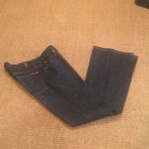 Dark 7 flare jeans - rarely worn